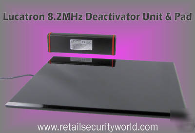 Lucatron 8.2MHZ security 8.2MHZ deactivator rf labels