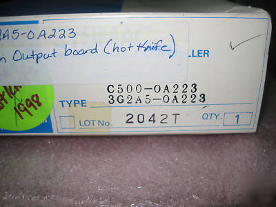 New C500-OA223(3G2A5-OA223)omron output unit in box