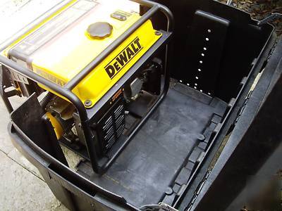 Dewalt heavy-duty 2900 watt gas generator honda engine