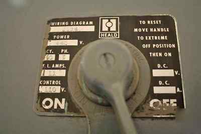 Heald model #272 plain grinder- nice 