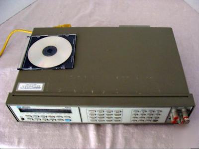 Hp - agilent 3457A digital multimeter w/rear terminal 