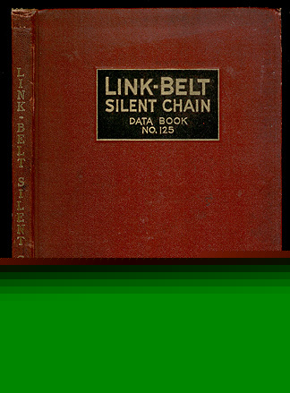 Link belt chain catalog power transmission mills + 1923