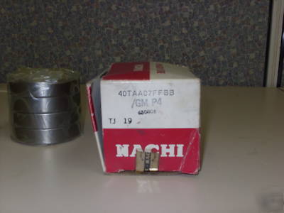 Nachi bearings, 40TAA07FFBB set of 4