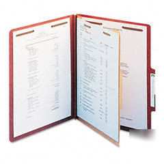 Self tab pressboard classification file folders 13775