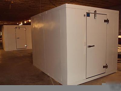 6'X8'X7'6NEW foster walk in freezer with refrigeration