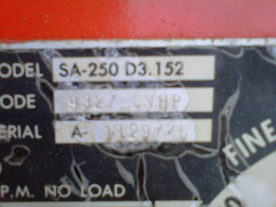 Lincoln sa 250 diesel welder factory constant voltage