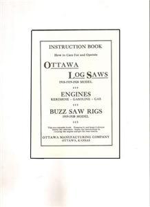 Ottawa log saw, engines, buzz saw rigs..hit miss 31 pgs