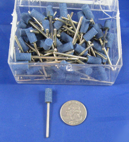 Pozzi blue mounted stones for chrome-cobalt alloy M1