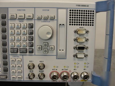 R&s CMU200 radio communications tester *w/ options*