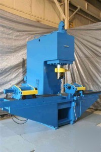 150 ton greenerd hydraulic straightening press: