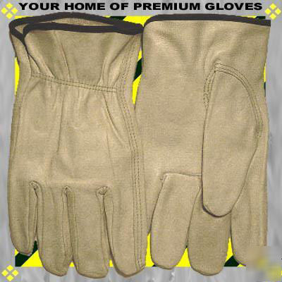 3PR xxxlarge premium leather work glove cowhide lot go