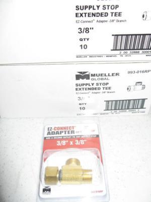 Huge lot 465 items mueller plumbing fittings 