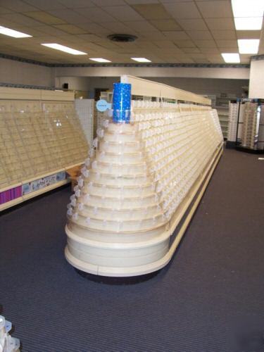 Whole store fixture package deal gondola displays racks