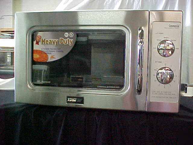 New turbo air 1100 watt commercial microwave