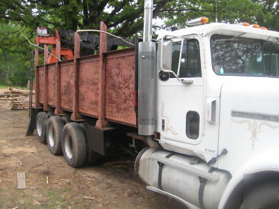 Prentice f-90 log loader on 1985 international 9300