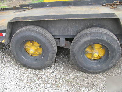Tandem 7 ton tilt deck heavy duty trailer