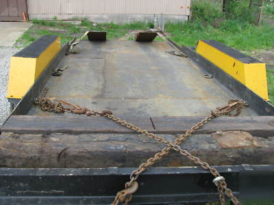 Tandem 7 ton tilt deck heavy duty trailer