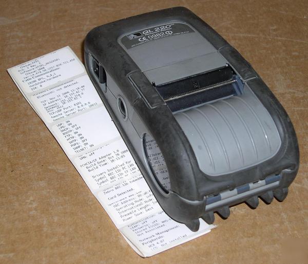 Zebra ql 220 QL220 thermal network printer - barcode