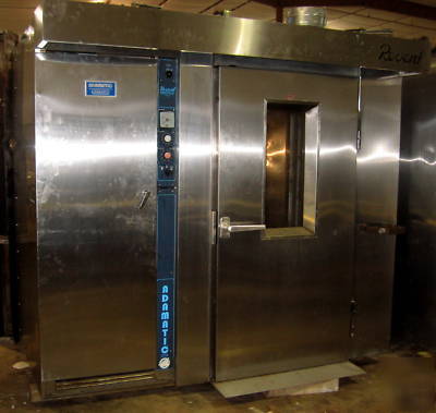 Adamatic revent gas fired double rack oven m# RR1X1GS