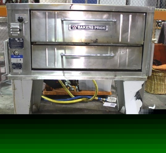 Bakers pride late model 151 deck pizza oven - clean