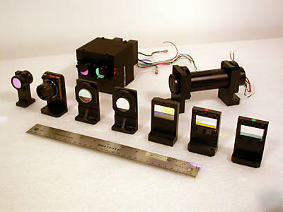 Laboratory laser diode module and optics lot