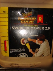 New 1-1GAL meguiars professional swirl remover 2.0 