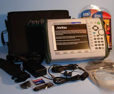 New anritsu bts master, loaded, MT8222A, no 