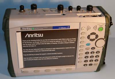 New anritsu bts master, loaded, MT8222A, no 