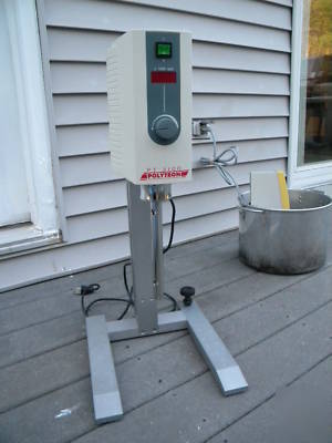 Polytron pt-mr 3100 w pt-da 3020 /2 wec aggregate stand