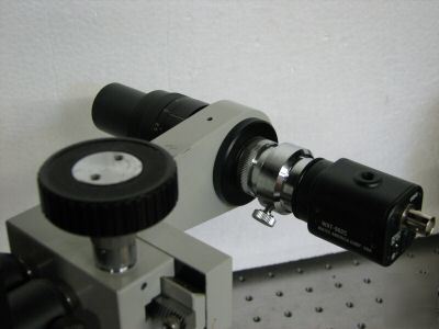 Zoom microscope 6.4:1 / watec camera / mount / monitor