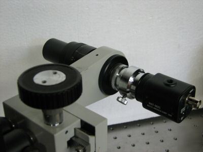 Zoom microscope 6.4:1 / watec camera / mount / monitor