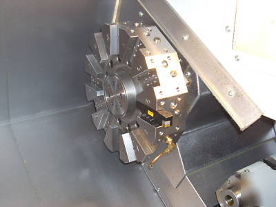 Haas sl-10 cnc lathe programmable tailstock auger 