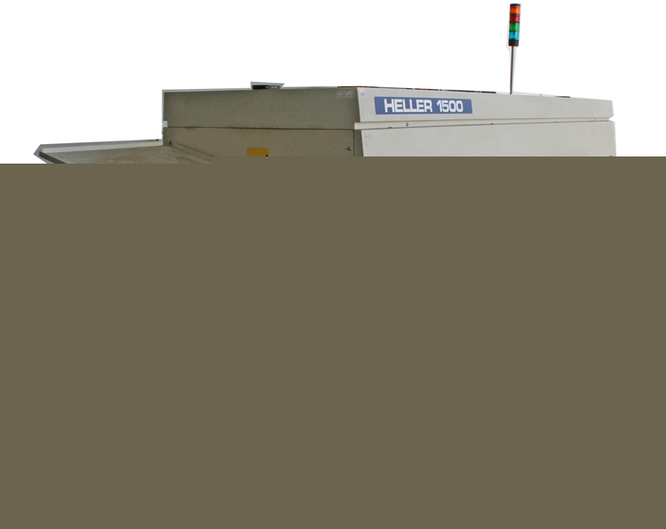 Heller 1500 smt conveyor belt 5-zone reflow oven