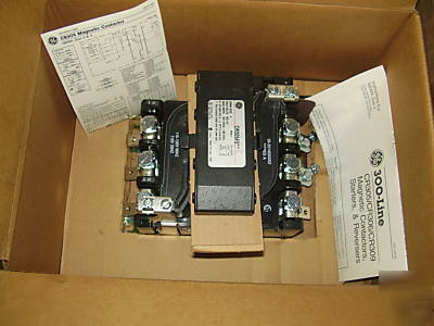 New ge CR305F004 magnetic contactor motor control 