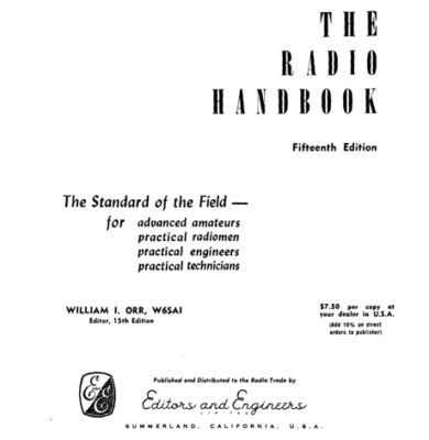 1940 & 1959 radio handbook