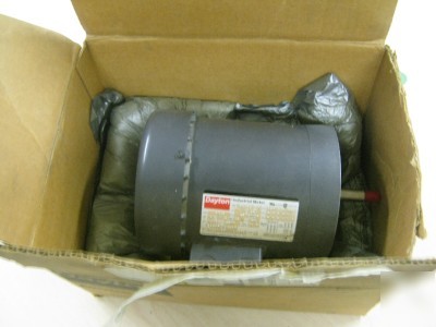 Dayton industrial rpm motor 1HP 1 hp 3N725 3.4 amp 220V