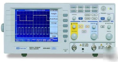 Instek gds-820C 150 mhz digital storage oscilloscope 