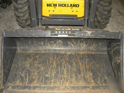 New 2008 holland skid steer loader super boom cab& heat