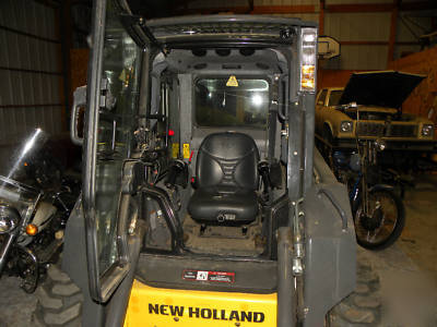 New 2008 holland skid steer loader super boom cab& heat