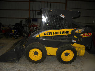 New 2008 holland skid steer loader super boom cab& heat