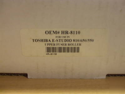 New toshiba hr-8110-u copier 550/650/810 fuser roller