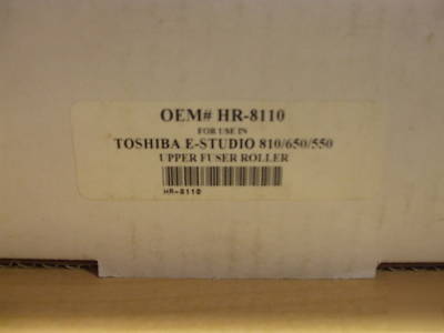 New toshiba hr-8110-u copier 550/650/810 fuser roller