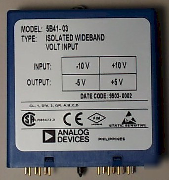 5B45-04 isolated frequency signal conditioning module
