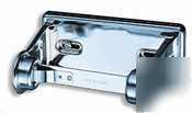 Chrome locking toilet tissue dispenser - R200XC