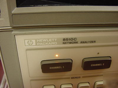 Hp-8510C network analyzer system 20GHZ