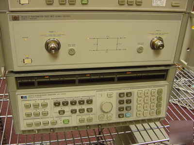 Hp-8510C network analyzer system 20GHZ