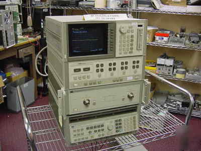 Hp-8510C network analyzer system 20GHZ