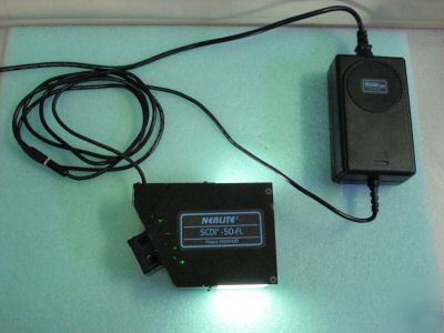 Nerlite scdi-50-fl illuminator w/ power supply