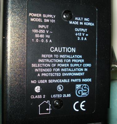 Nerlite scdi-50-fl illuminator w/ power supply