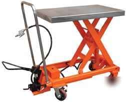 Vestil air hydraulic carts air-800-d